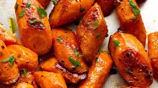 Garlic Roasted Carrots [upl. by Madriene]