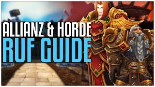 Ehrfürchtig bei der Horde  Allianz  Ruf Guide [upl. by Rebekkah548]