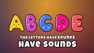 Letter Sounds Song AZ Alphabet Sounds [upl. by Ardnas]