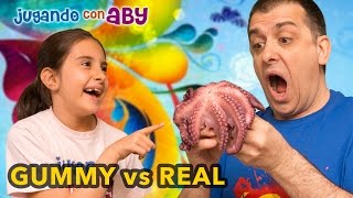 GUMMY vs REAL Food Challenge 2 LA REVANCHA [upl. by Pohsib]