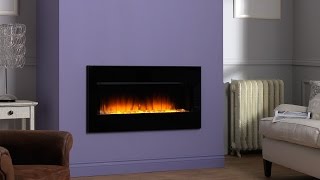 Flamerite Fires OmniGlide® 900 wall mounted fire [upl. by Thor]