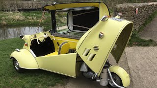 1961 Messerschmitt KR200 Kabinenroller Microcar [upl. by Airan]