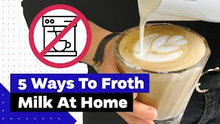 How To Froth Milk At Home Best Milk Frothers Review [upl. by Aicilla]