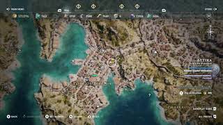 help people nearby attika cultist clue location high horse eye kosmos quest 3 ac odyssey [upl. by Pippas]