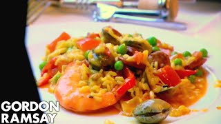 How To Make Paella  Gordon Ramsay [upl. by Torie]