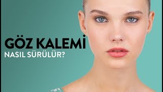 Göz kalemi nasıl sürülür [upl. by Trotter691]