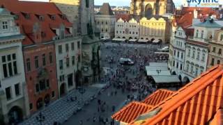 Live webcam from Prague  Time Lapse [upl. by Henryetta935]