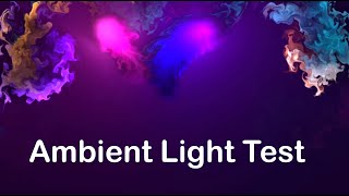 Ambient TV Backlight Test Video [upl. by Nnairahs891]