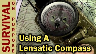 How To Use A Lensatic Compass For Beginners  Cammenga 3H [upl. by Evot]