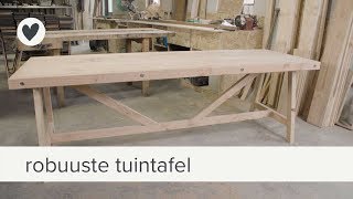 tuintafel  diy  vtwonen [upl. by Jarvis]