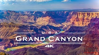 Grand Canyon USA 🇺🇸  by drone 4K [upl. by Oned564]