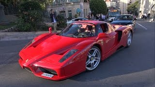 Ferrari Enzo  Exhaust Sounds in Monaco [upl. by Camus]