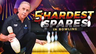 How to Pick Up the 5 Hardest Spares in Bowling that are NOT Splits [upl. by Eleonora]