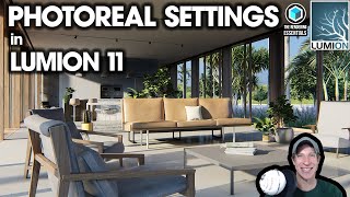 PHOTOREALISTIC RENDERING IN LUMION 11  Detailed Preset Walkthrough [upl. by Roi]