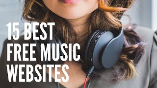 Top 15 Best Free Music Websites To Download Songs Legally In 2021 Free Music [upl. by Irama]