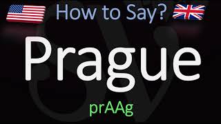 How to Pronounce Prague CORRECTLY Czech Capital City Pronunciation [upl. by Stelmach]