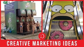 47 Creative Marketing and Guerilla Marketing Ideas Slideshow [upl. by Sondra]