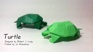 Origami Turtle Robert J Lang [upl. by Muhan579]