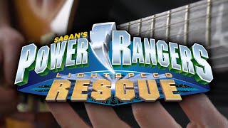 Power Rangers Lightspeed Rescue Theme on Guitar [upl. by Izak194]