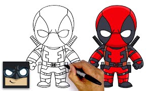 How To Draw Deadpool ⚔️ NEW quotTOP SECRETquot Fortnite Season 2 Battle Pass [upl. by Reena147]