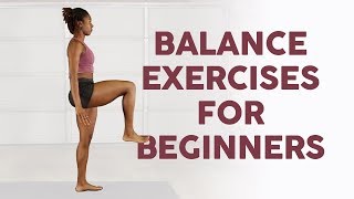 3 Simple Balance Exercises For Beginners [upl. by Enahsal512]