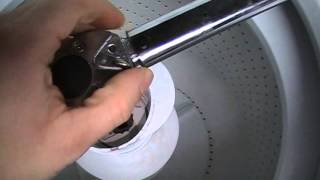 How To Fix A Wash Machine That Wont Spin Repair Agitator [upl. by Adlecirg7]