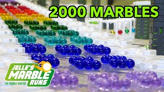 2000 Marbles  Gravitrax Marble Run Avalanche [upl. by Northrup]