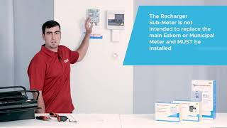 Installing a Recharger 80 AMP Single Phase Prepaid Meter [upl. by Aihsa]