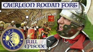 Caerleon Roman Legion Fort In Wales  Time Team [upl. by Dnalhsa]