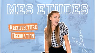 BILAN de mes études en ARCHITECTURE DINTERIEUR [upl. by Arrakat]