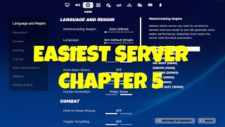 Easiest Server in Fortnite Chapter 6 Bot Lobbies [upl. by Keenan]