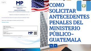 ¿Antecedentes Penales de Guatemala Para Inmigración MIRA ESTO PRIMERO [upl. by Dlaniger532]