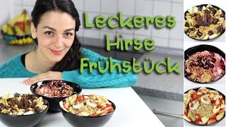 Süßes Hirse Frühstück  lecker einfach amp vegan  gesunde Ernährung  Schönmacher [upl. by Nas]