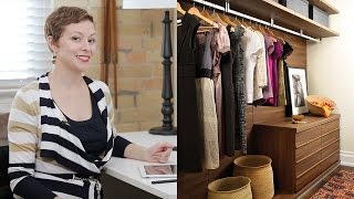 Interior Design – How To Maximize Closet Space And Storage [upl. by Hardy796]