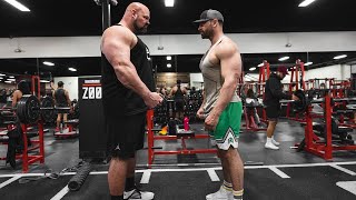 BRADLEY MARTYN VS 4TIMES WORLDS STRONGEST MAN BRIAN SHAW [upl. by Aluap]