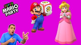 Super Mario Party con ABY y LA AZAFATA en vivo [upl. by Sokairyk489]