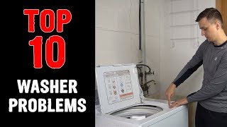 10 Most Common Problems With Laundry Washing Machines [upl. by Andrea372]