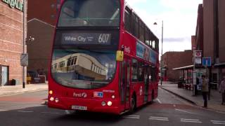 London Buses Uxbridge Bus Station [upl. by Noterb632]