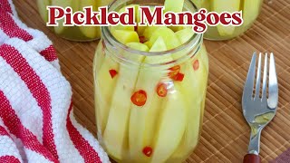 Pickled Mangoes  Burong Mangga [upl. by Franci]