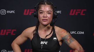 Tracy Cortez PostFight Interview  UFC Vegas 24 [upl. by Ymaral472]