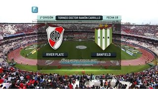 Fútbol en vivo River  Banfield Fecha 18 Torneo Primera División 2014 FPT [upl. by Anilag40]