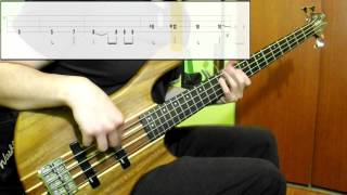 Audioslave  Like A Stone Bass Cover Play Along Tabs In Video [upl. by Youngman]