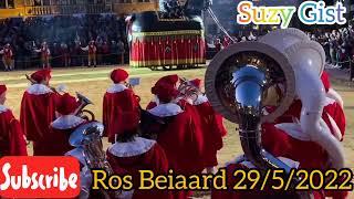 Ros Beiaard 2022 Dendermonde Belgium paraded by the 4 Aymons sons Vier Heemskinderen rosbeiaard [upl. by Raila]