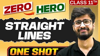 Straight Lines  Full Chapter in ONE SHOT  Chapter 9  Class 11 Maths 🔥 [upl. by Ayekin428]