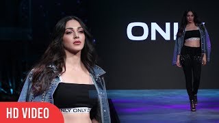 Kiara Advani Walks The Ramp For ONLY  High Street Fashion Show [upl. by Corty875]