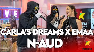 Carlas Dreams x EMAA  Naud  PROFM LIVE Session [upl. by Laurella381]