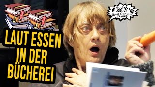 Laut essen in der Bibliothek PRANK [upl. by Dnalyag436]