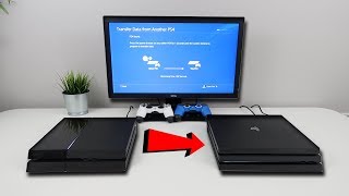 How to TRANSFER DATA FROM PS4 TO PS4 EASY METHOD [upl. by Coffeng]