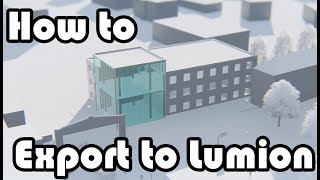 Learn Revit in 5 minutes Export to lumion 12 [upl. by Afton]