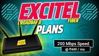 Excitel Broadband Fiber Plans Review 2024⚡Excitel Wifi Plans 2024⚡Excitel Broadband Plan Details⚡ [upl. by Akfir]